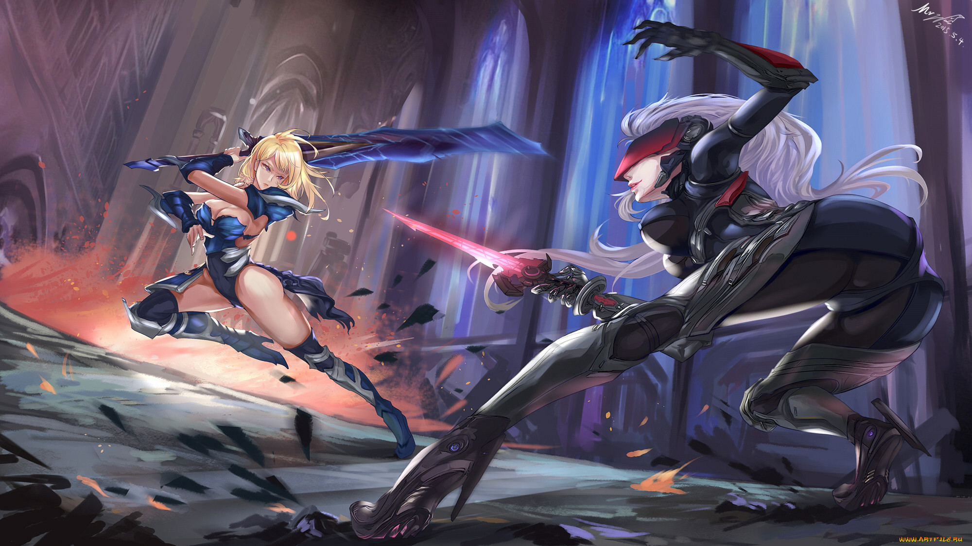  , league of legends, , , riven, fiora